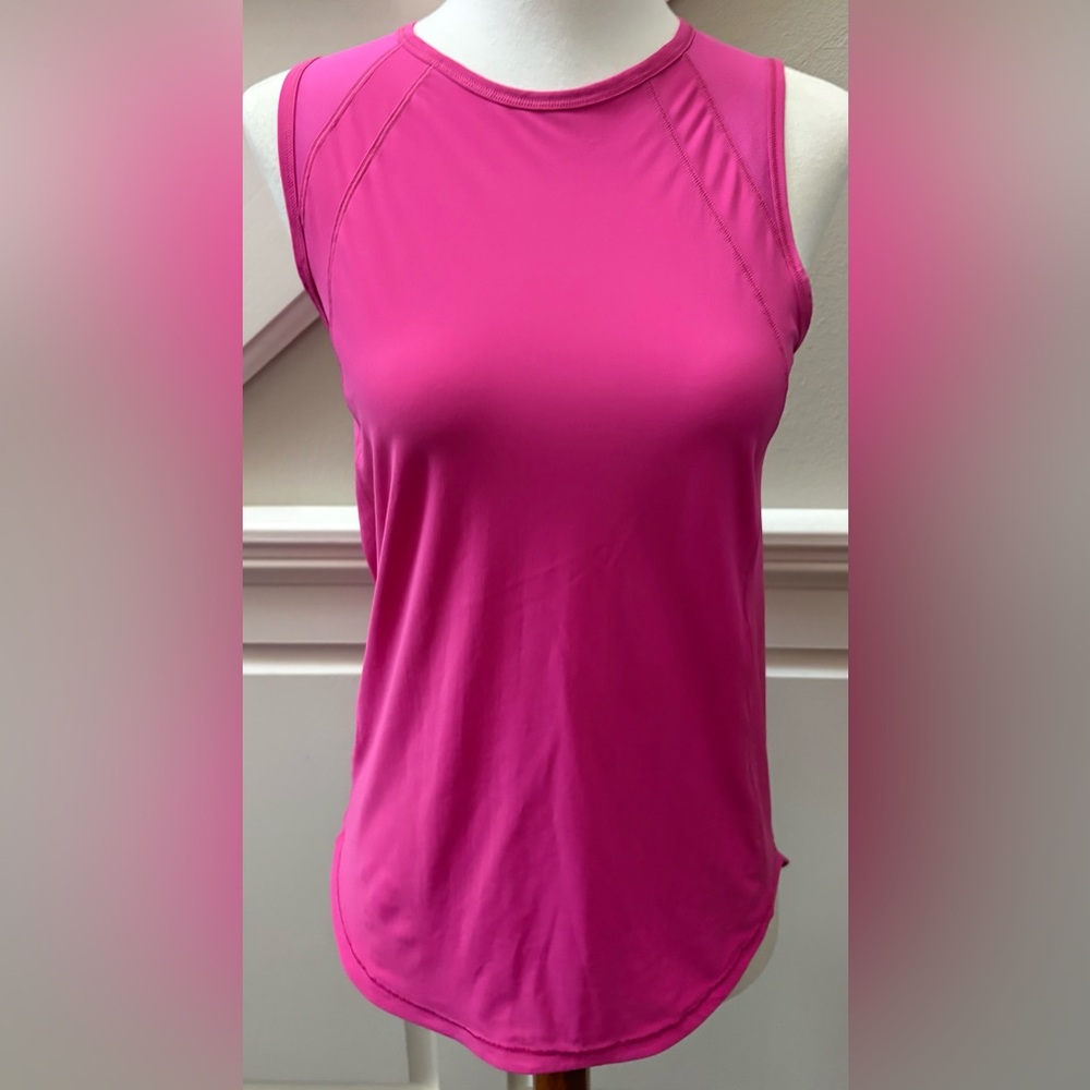 Lululemon Sculpt Women’s Sleeveless Workout Tank Top-Sonic Pink -Size 2
